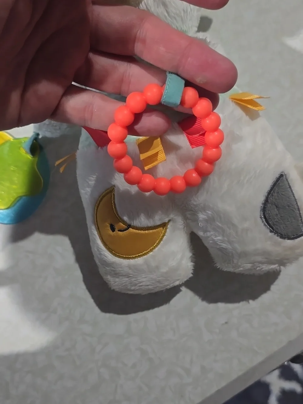 Carter's Plush Cow On The Go  Activity Toy‎ with Teether